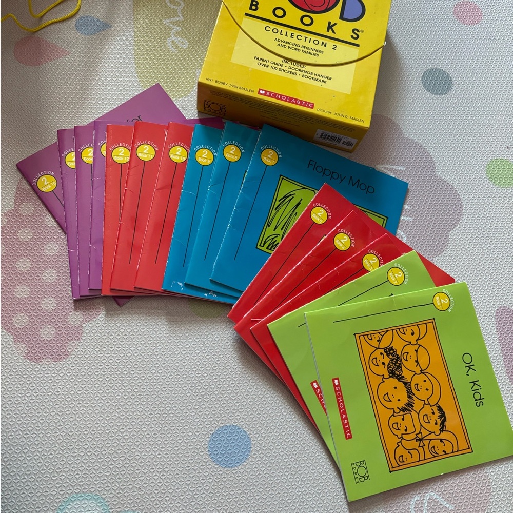 USED BOB BOOKS Children's Book Set